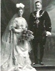 Lord and Lady Brooke-Hitching in full court dress